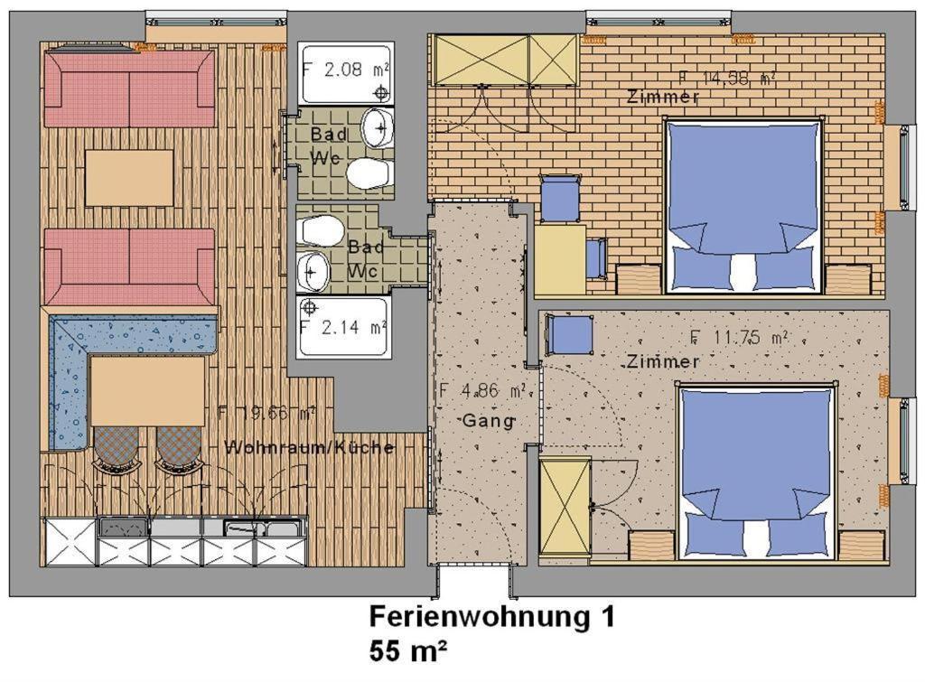 Ferienwohnungen Foidlhof ホッホフィルツェン エクステリア 写真